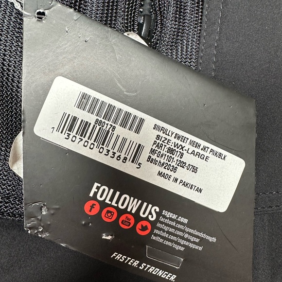 Speed and strength motorcycle jacket Pink - Picture 6 of 8